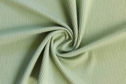 Ex Hobbs Deadstock Designer Stretch Jersey With A Cable-Twist Effect Textured Rib - Light Pistachio Green