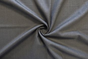 Ex-Designer Wool Suiting Plain - Slate Grey