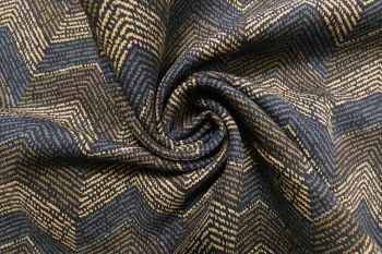 DD602 - 100% Wool Vintage Print Challis