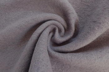 Ex Max Mara Deadstock Designer Cosy Merino Wool-Mix Knitted Jersey Plain - Lavender