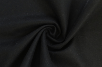Ex Hobbs Deadstock Designer Felted Wool Coating Plain - Dark Oxford Navy