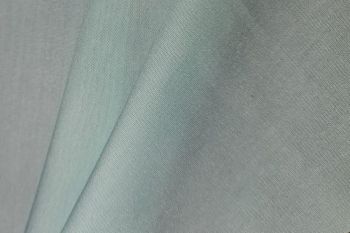 Ex Tootal Deadstock Designer Superior Quality 100% Cotton Poplin Plain - Mint Green