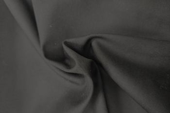 Ex Tootal Deadstock Designer Superior Quality 100% Cotton Poplin Plain - Black