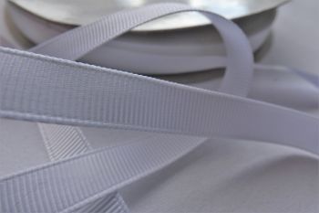 Grosgrain White Ribbon 95mm