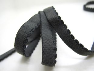 10mm Scalloped Edge Decorative Elastic