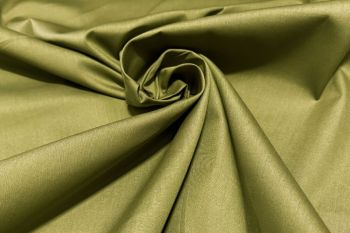 Ex Paul Smith Designer Deadstock 100% Cotton Poplin - Khaki