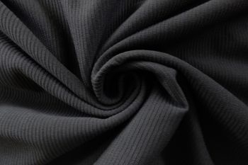 Ex Paul Smith Ottoman Rib Jersey - Black