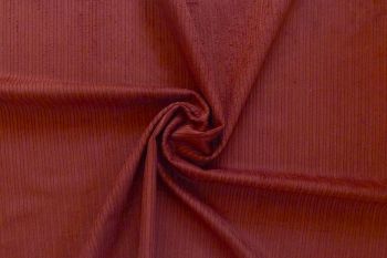 Ex Paul Smith Designer Deadstock Woven 6 Wale Corduroy - Cinnamon