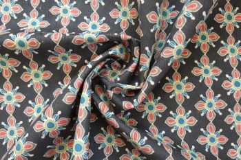 Ex Hobbs Designer Deadstock Stretch Corduroy Vintage Jewellery Design