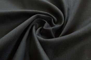 Ex Paul Smith Deadstock Designer Stretch Textured Denim Look Chino Drill - Black
