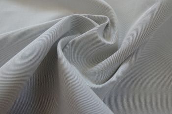 Ex Paul Smith Deadstock Designer Cotton Soft Textured Canvas - Stone