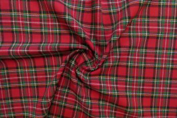 SW427 - Brushed Cotton Stewart Tartan Check