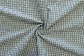 SW580 - Gingham Seersucker Check - Light Fern